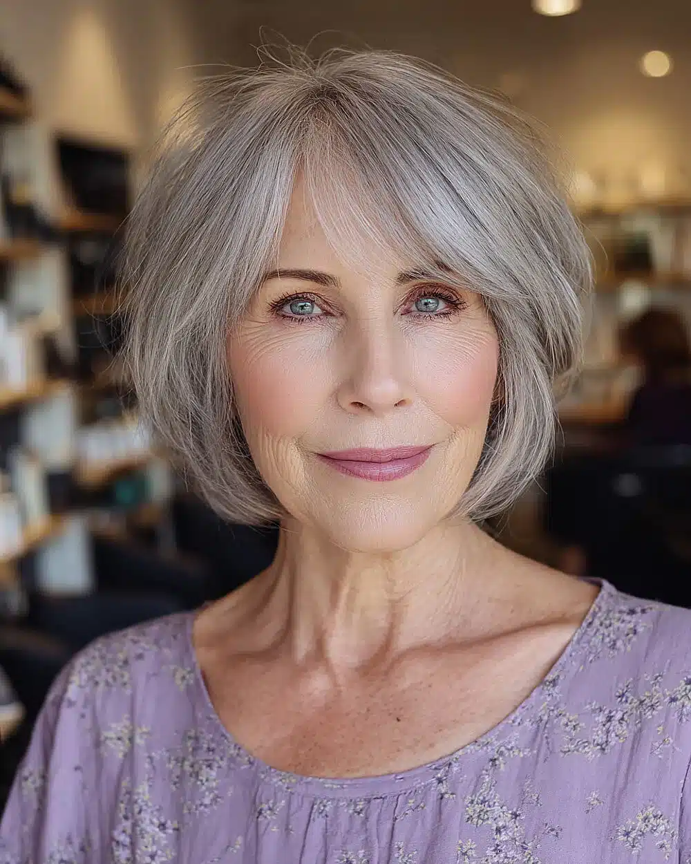 50 must try feathered haircuts women over 60 are rockin 21