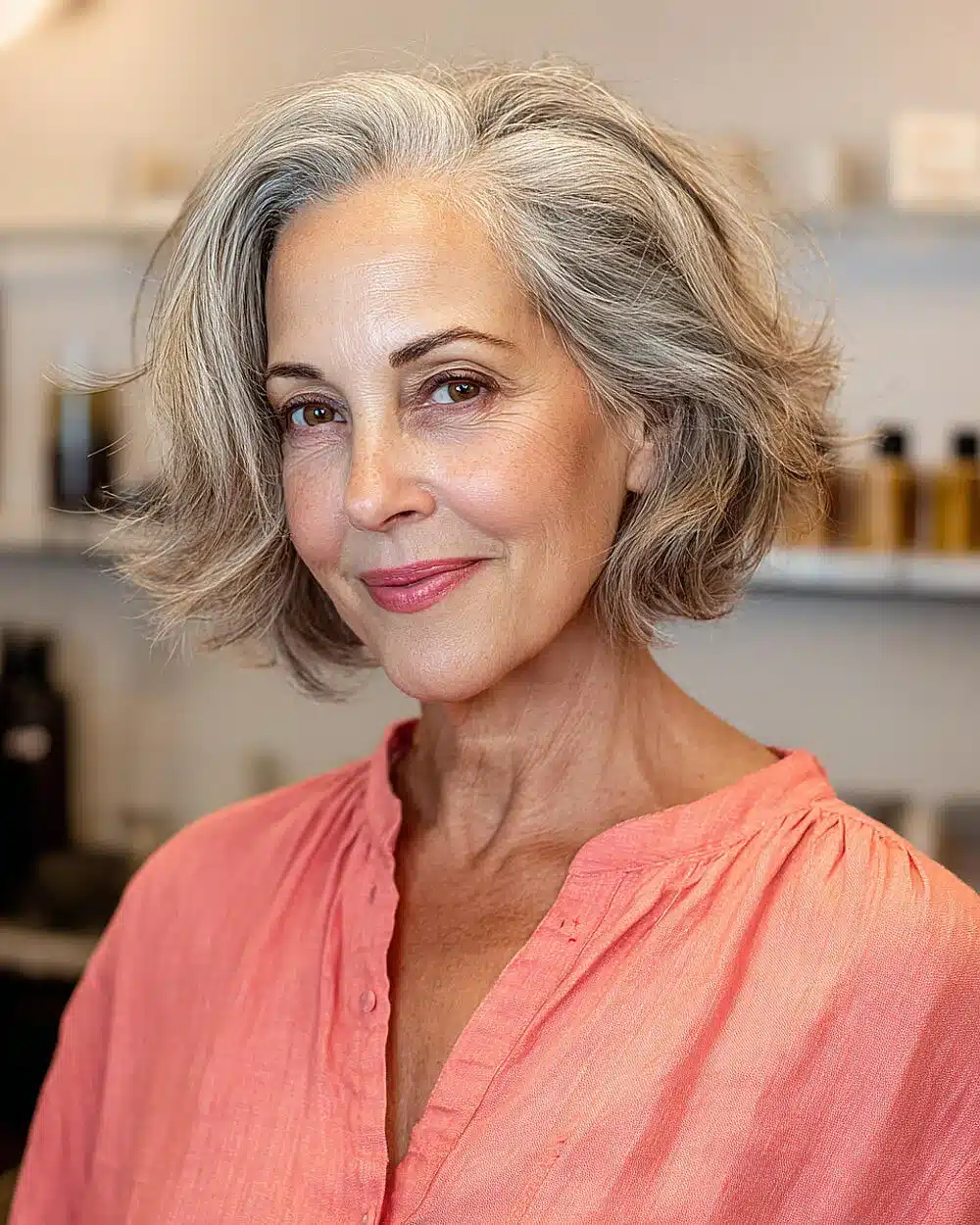 50 must try feathered haircuts women over 60 are rockin 22