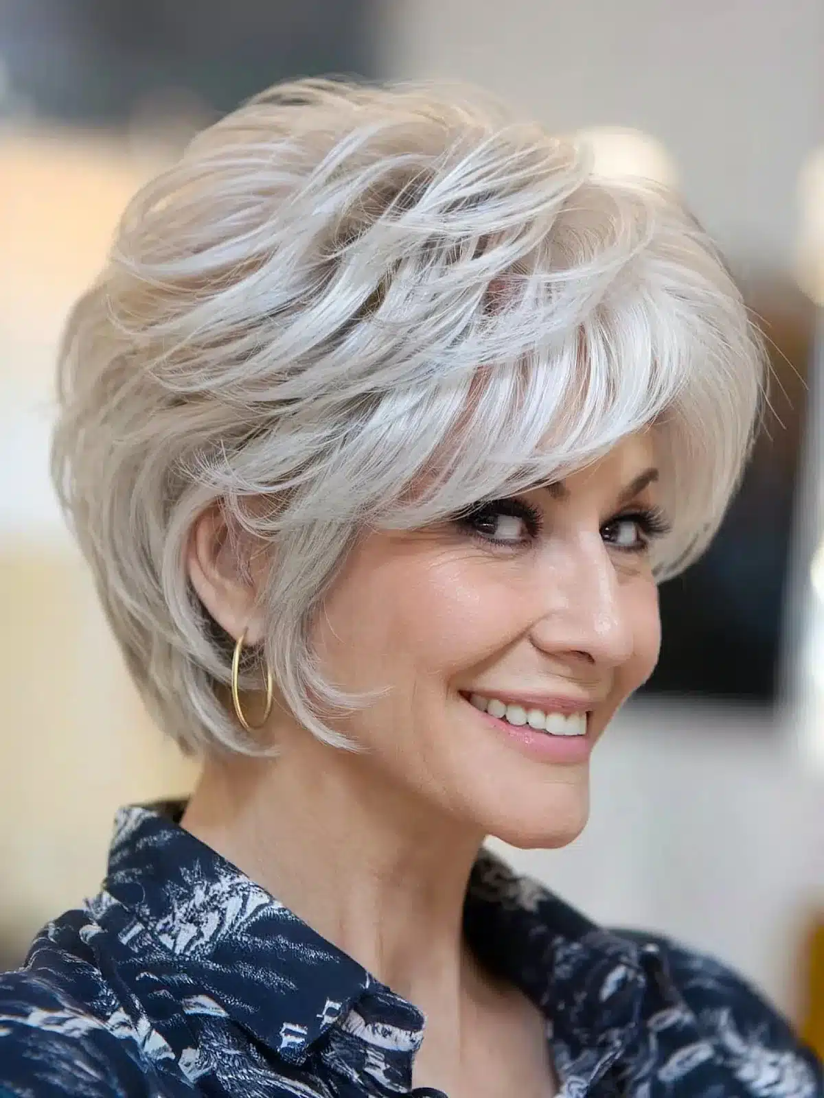 50 must try feathered haircuts women over 60 are rockin 26