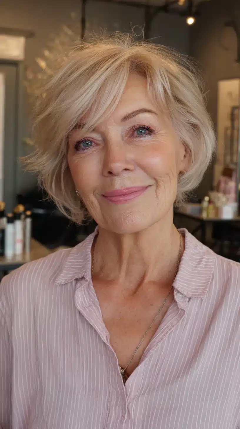 50 must try feathered haircuts women over 60 are rockin 4