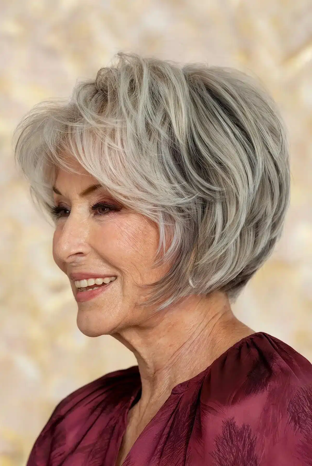 50 must try feathered haircuts women over 60 are rockin 45