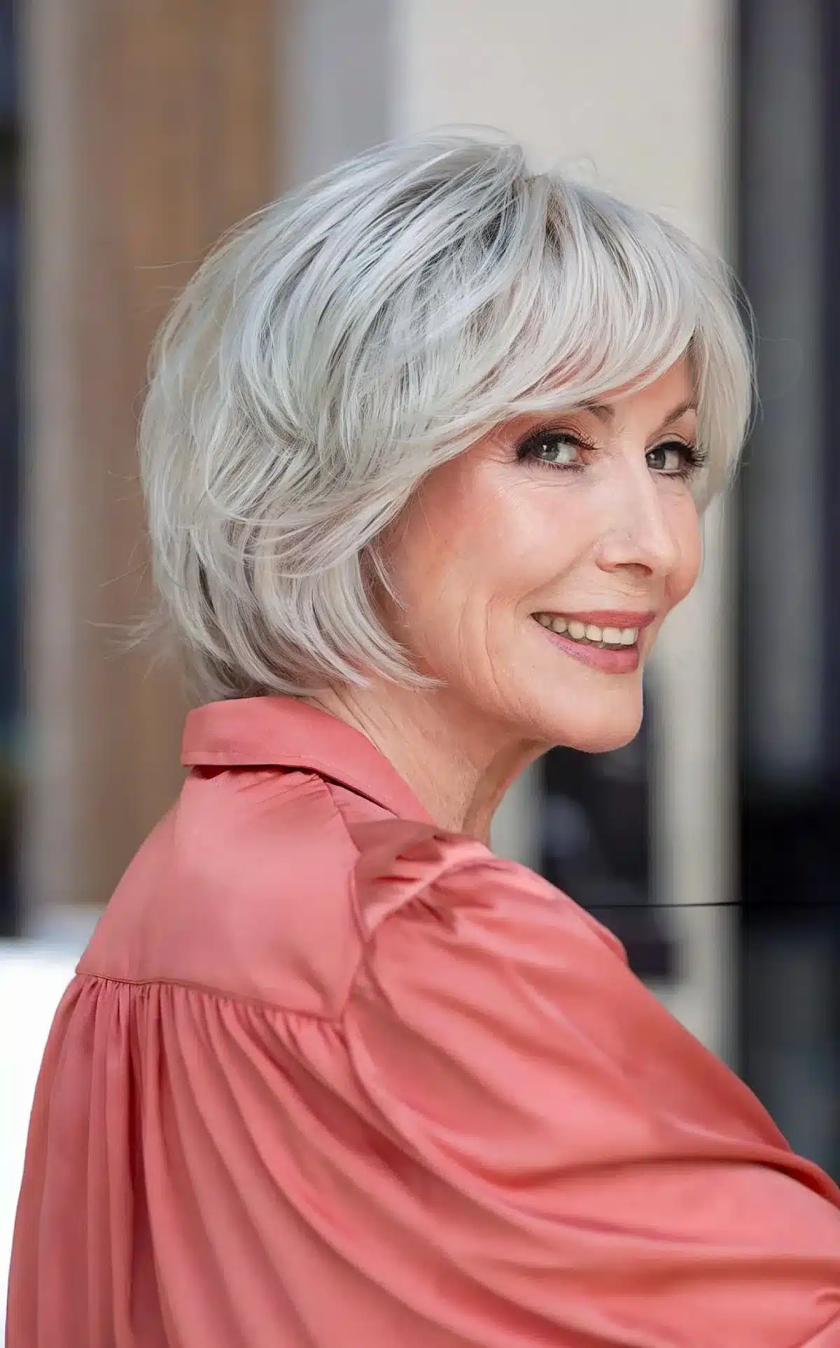 50 must try feathered haircuts women over 60 are rockin 46