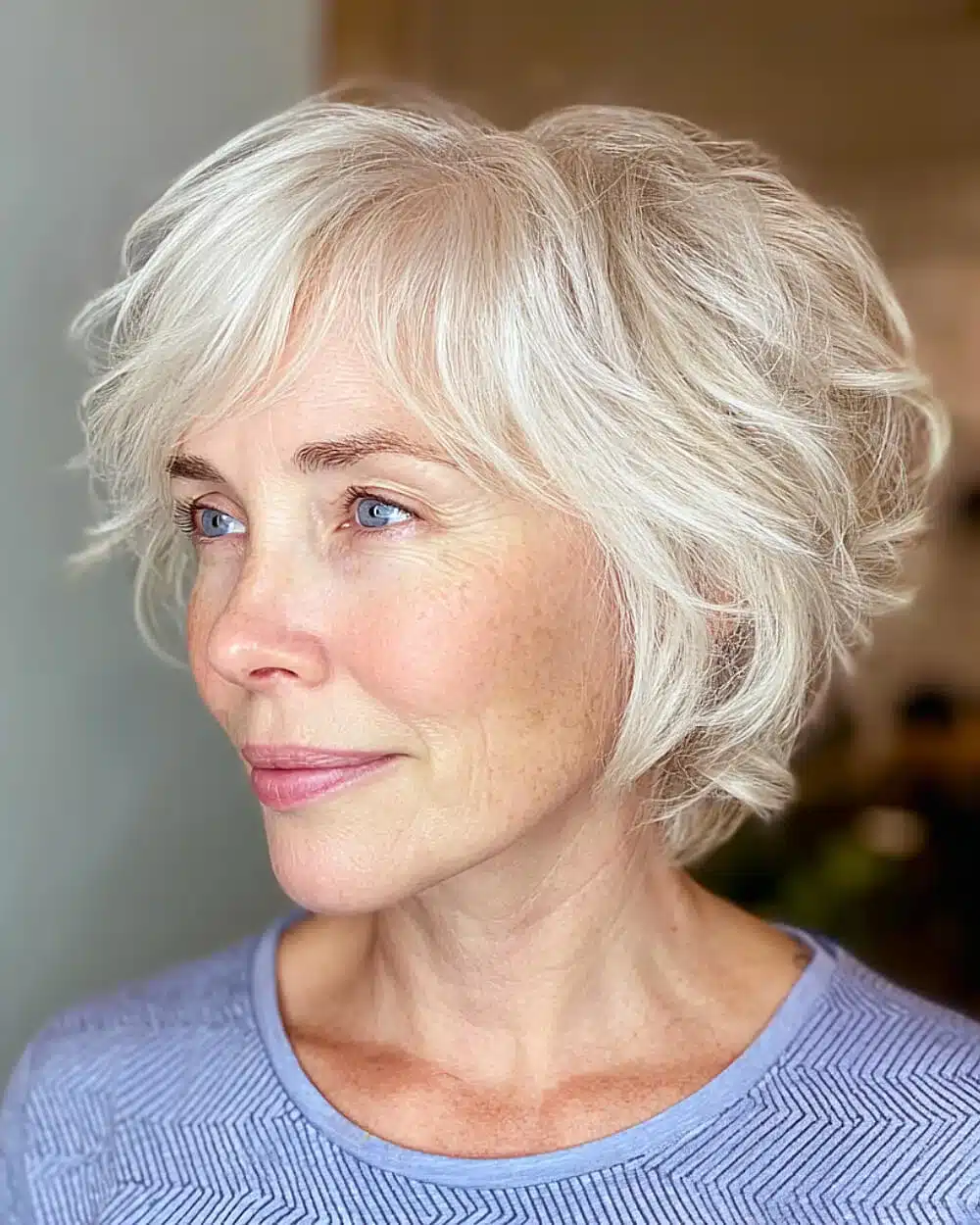 50 must try feathered haircuts women over 60 are rockin 51