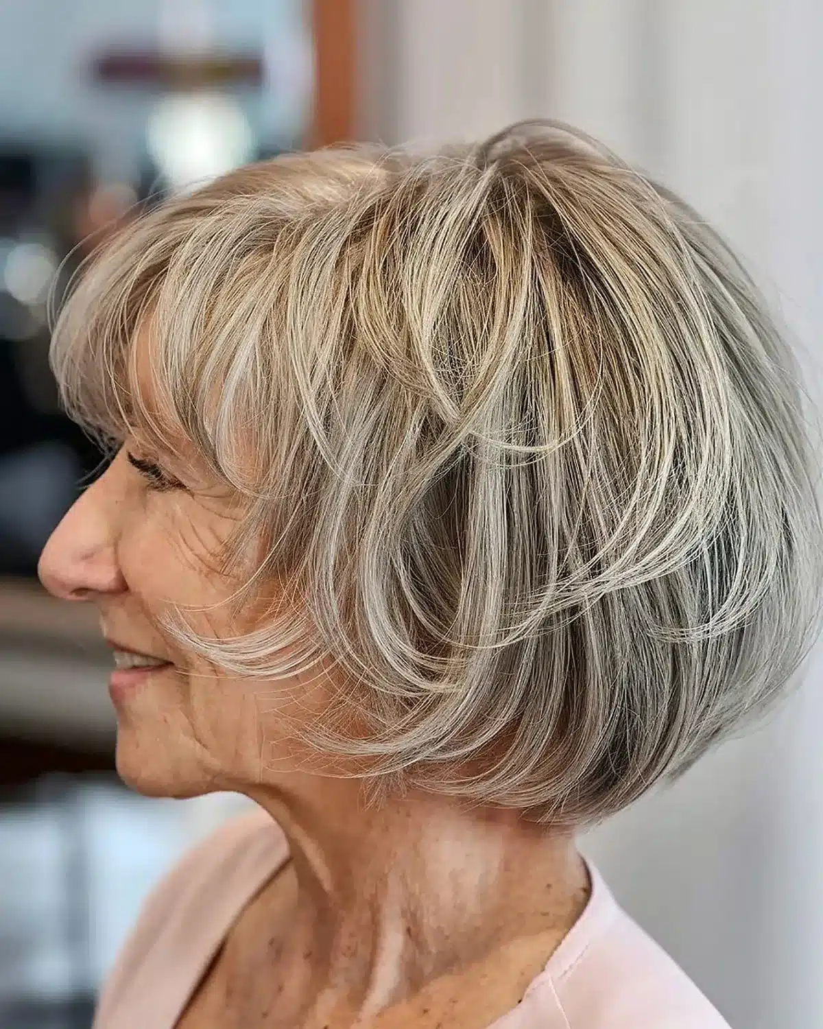 50 must try feathered haircuts women over 60 are rockin 52